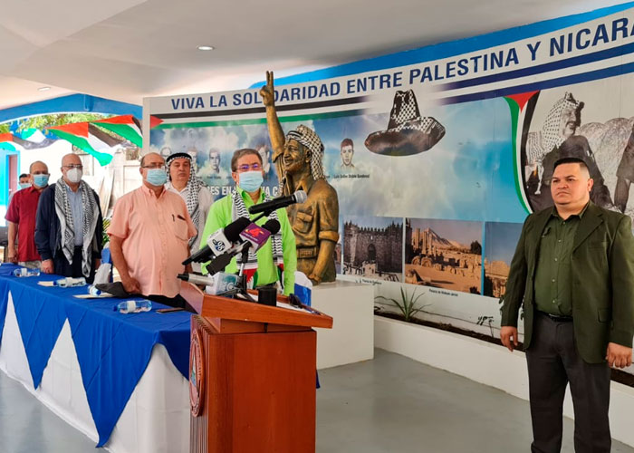 Conmemoran "Día de la Tierra Palestina" en Nicaragua 