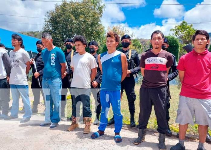 Policía Nacional combate el narcotráfico y crimen organizado en Jinotega