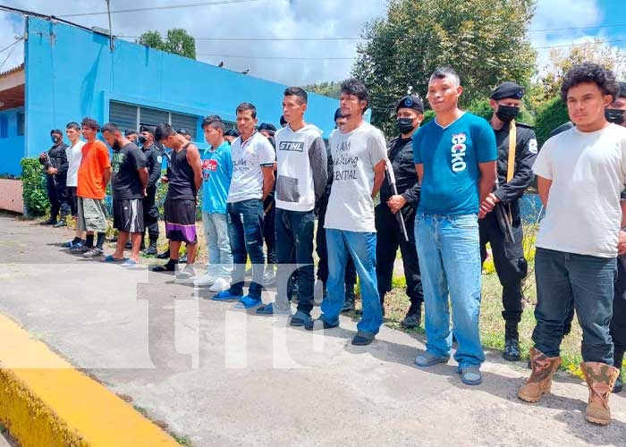 Policía Nacional combate el narcotráfico y crimen organizado en Jinotega