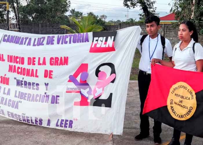 En Bilwi conmemoran 42 años del inicio de la Cruzada de Alfabetización