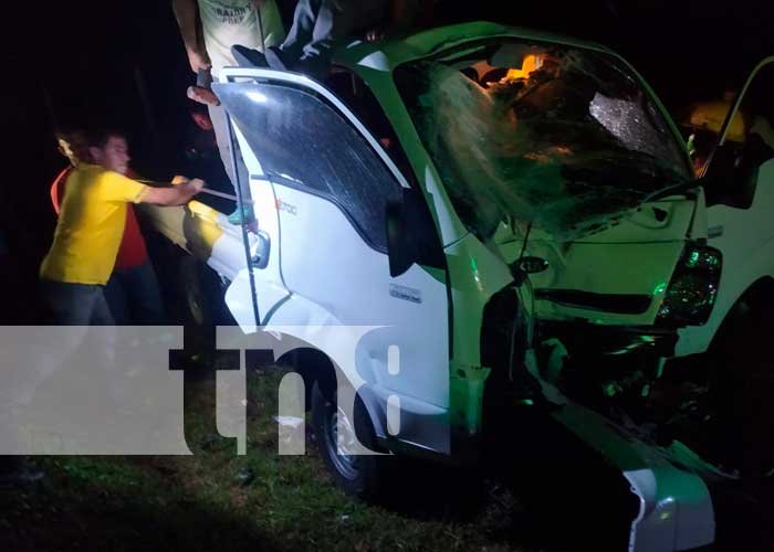 Aparatoso accidente de tránsito en Río Blanco