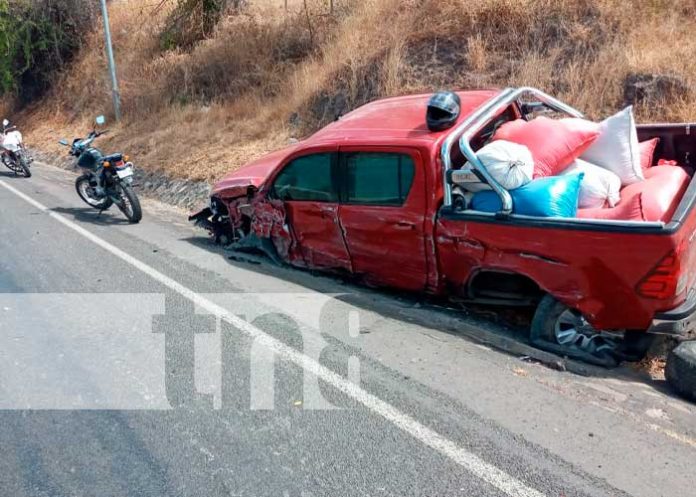 Accidente de tránsito en Ciudad Darío, Matagalpa