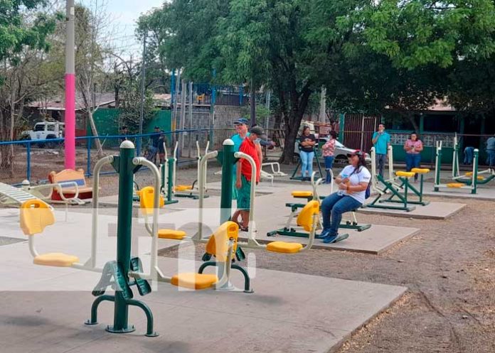 Rehabilitación del parque en Batahola Norte, Managua