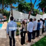 Conmemoración del Día del Mar en Bolivia, desde Managua