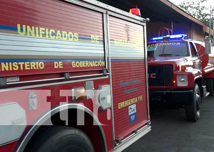 Nuevos medios para estación de bomberos en Terrabona, Matagalpa 