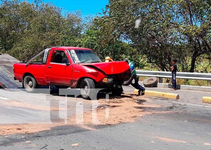 Accidente de tránsito en el km 15 Carretera Norte, Managua