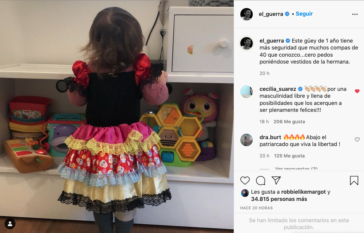 Sin estereotipos: Zuri Vega dejará a su hijo usar vestidos