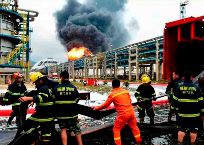 Explosión en planta química de China deja al menos siete muertos