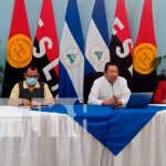 Conferencia de prensa con el Ministerio de Educación en Nicaragua