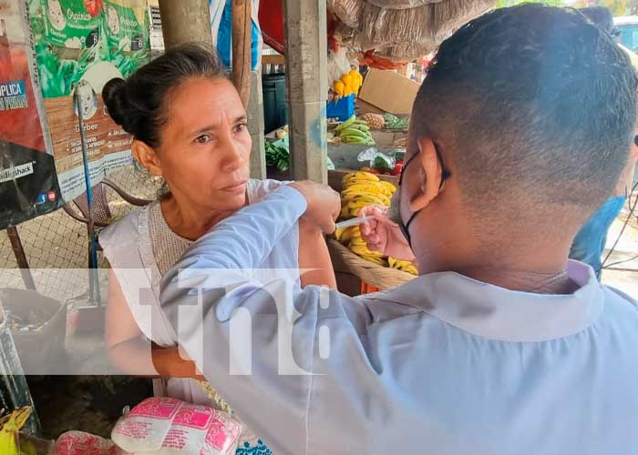 Jornada de vacunación en Ciudad Sandino