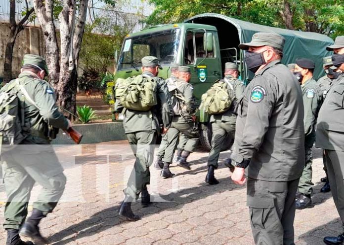 Preparación del Ejército de Nicaragua para Ejercicio Multiamenazas