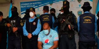 Capturan en Honduras al "Perverso", narco pedido por EEUU en extradición