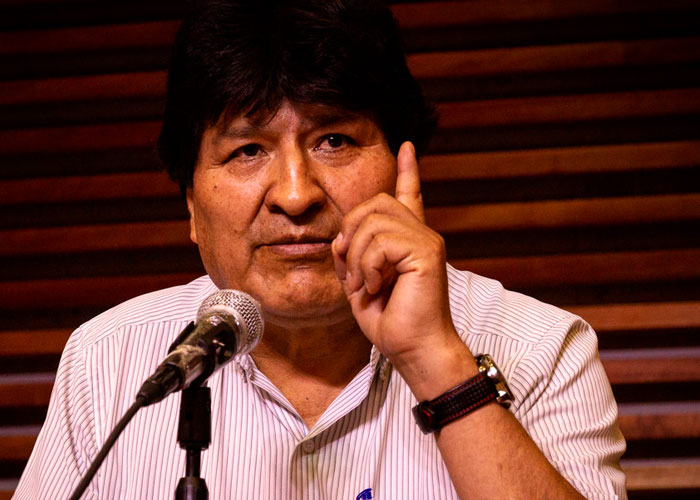 Evo Morales advirtió que la OTAN es un peligro para la paz mundial