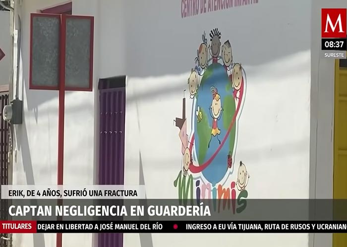 Video revela negligencia contra niño de 4 años en guardería en México