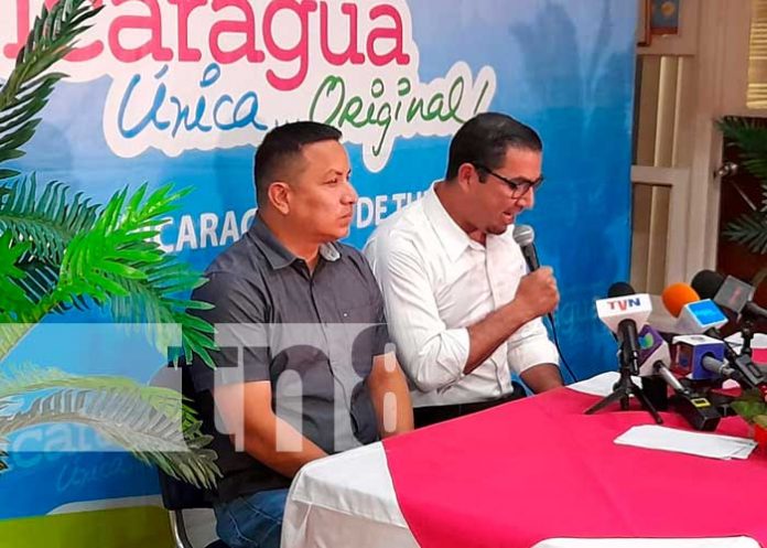 Conferencia de prensa del INTUR y MEFCCA Nicaragua