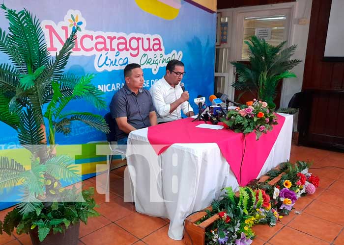 Conferencia de prensa del INTUR y MEFCCA Nicaragua