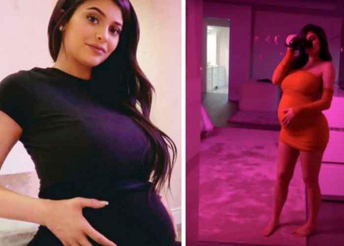 Kylie Jenner se deja ver en redes a semanas dar a luz a su segundo bebé
