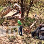 Aparatoso accidente de tránsito con camión en San Ramón, Matagalpa