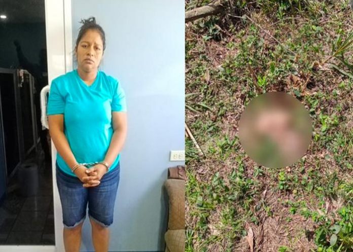 Capturan a mujer acusada de matar a su hija en Honduras