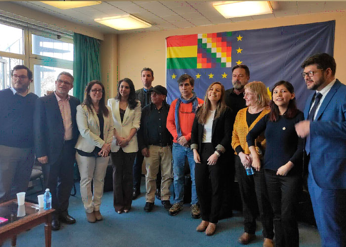 Embajada de Nicaragua en Bélgica conmemoró con Bolivia el Día del Mar
