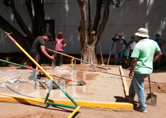 Remodelación del Parque Los Chocoyitos, en Jinotepe