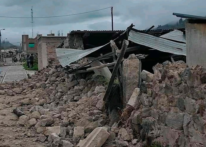 120 casas están inhabitables tras registrarse 19 sismos en Perú