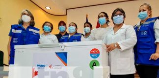 Donación de refrigeradores para vacunas a SILAIS de Nicaragua