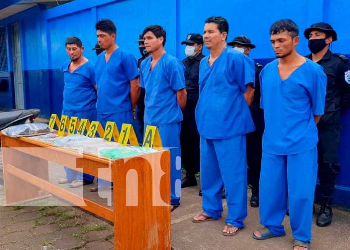 Detención de diversos sujetos en Río San Juan