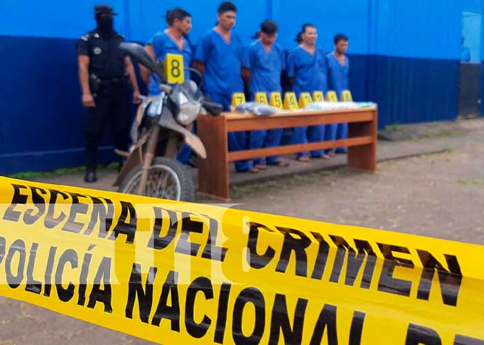Detención de diversos sujetos en Río San Juan