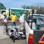 Aparatoso accidente de tránsito en Rivas