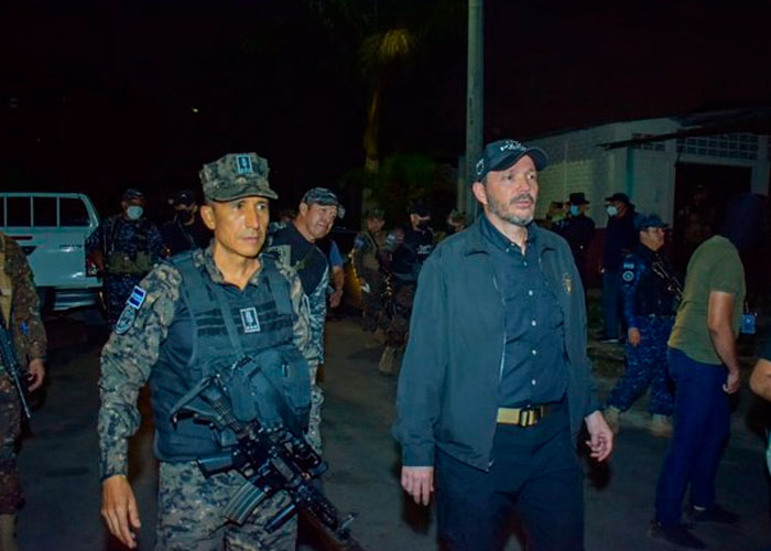  576 pandilleros arrestados por la Policía de El Salvador
