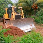Reparación de caminos en comunidades de Siuna