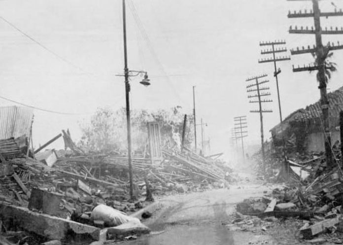Nicaragua recordará a víctimas del terremoto de 1931
