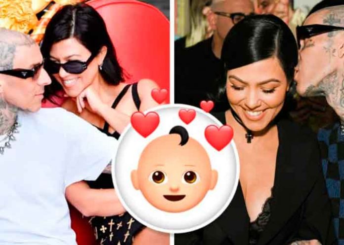 Fotos revelan que Kourtney Kardashian ya está embarazada de Travis