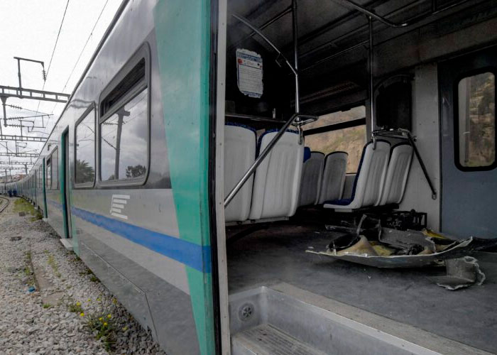 ¡Encontronazo de titanes! Choque de trenes deja 95 lesionados en Túnez