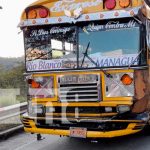 Fuerte encontronazo entre camión y bus en Carretera Matiguas-Río Blanco