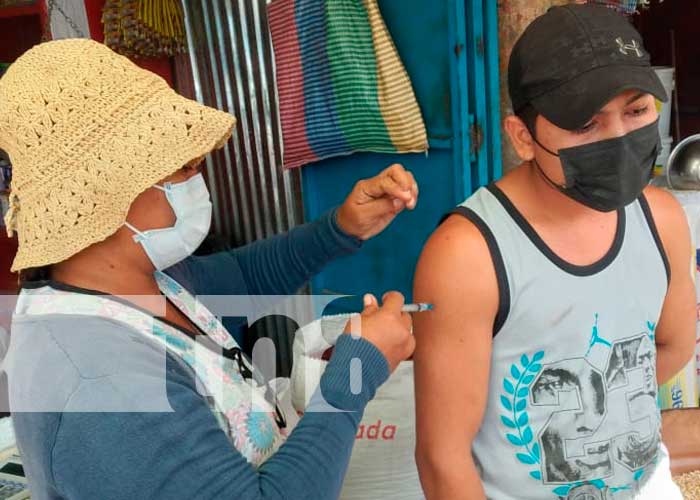 Ciudadanos de Tipitapa resultaron beneficiados con jornada de vacunación contra el covid 19
