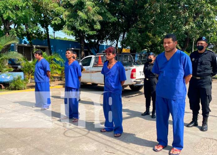 13 sujetos capturados en operativos policiales en Chinandega