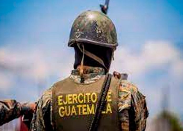 Tres soldados heridos en Guatemala