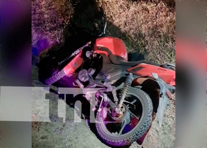 Motociclista gravemente lesionado tras sufrir accidente en Nueva Segovia