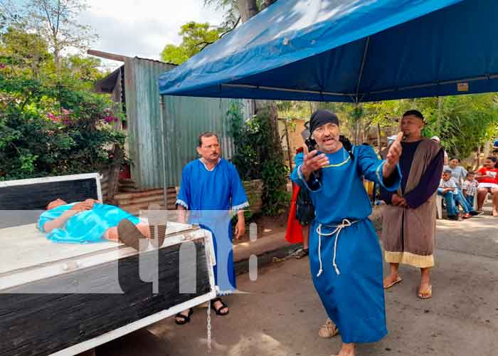 Con 98 años de tradición realizan Judea en San Isidro de la Cruz Verde