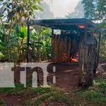 Incendio arrasa con la cocina de una vivienda en Río Blanco