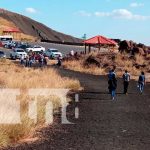 Turistas locales visitaron el Volcán Masaya y Catarina