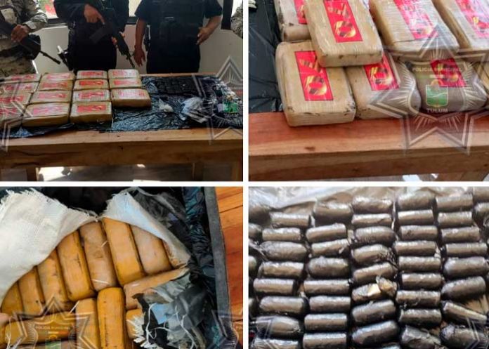 Policía de México incautó miles de dólares de cocaína en paraíso turístico