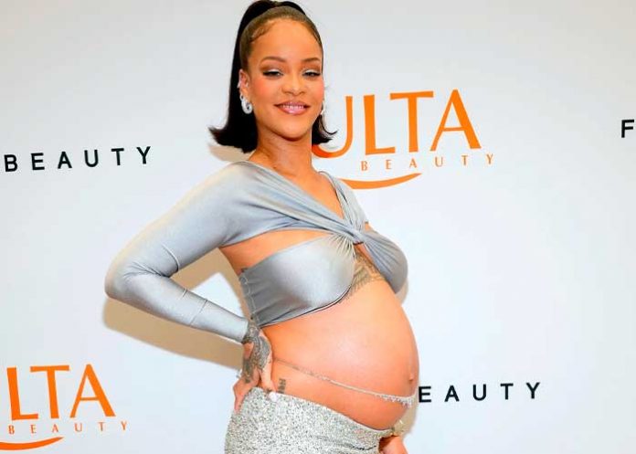 Rihanna esta en la recta final de su embarazo