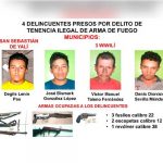 16 Delincuentes de peligrosidad fueron arrestados en Jinotega