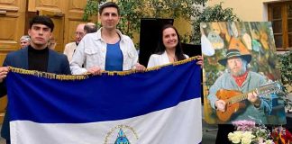 Nicaragua participa en homenaje del fundador del grupo musical ruso "Grenada"