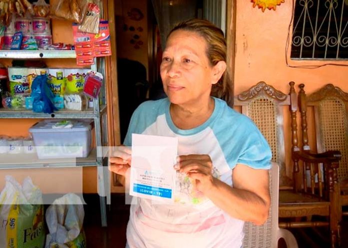Ciudadanos de Ticuantepe, reciben primera dosis de esquema 2022
