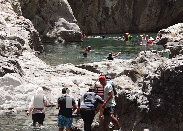 Turistas visitaron el Cañón de Somoto en Madriz