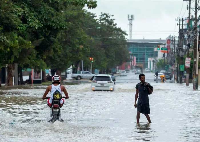 Inundaciones en Jamaica deja dos personas muertas